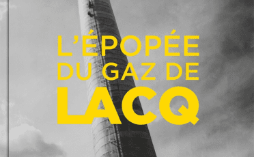 Première de couverture du livre "L'épopée du gaz de lacq"
